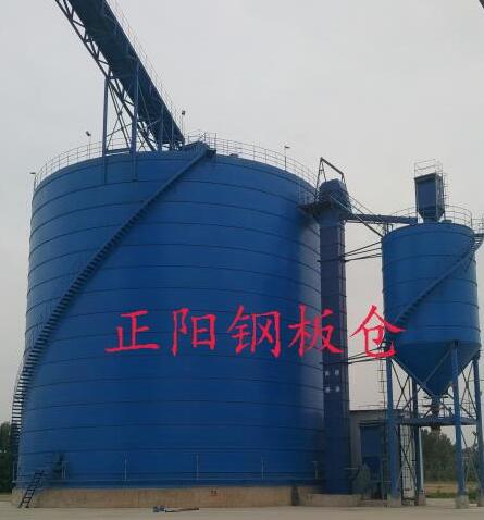 王五镇大型矿粉钢板库